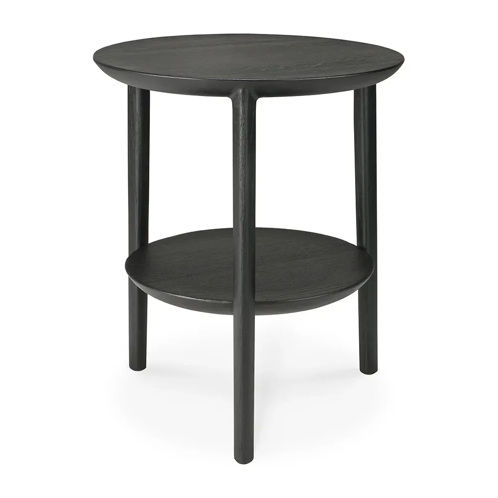 Bok Side table Black oak