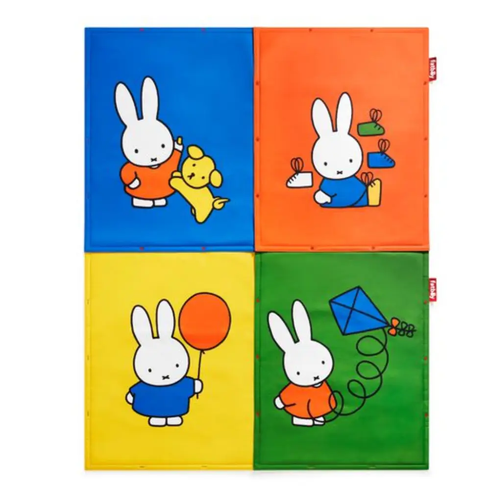 flying carpet x Miffy play mat 180x140 cm orange