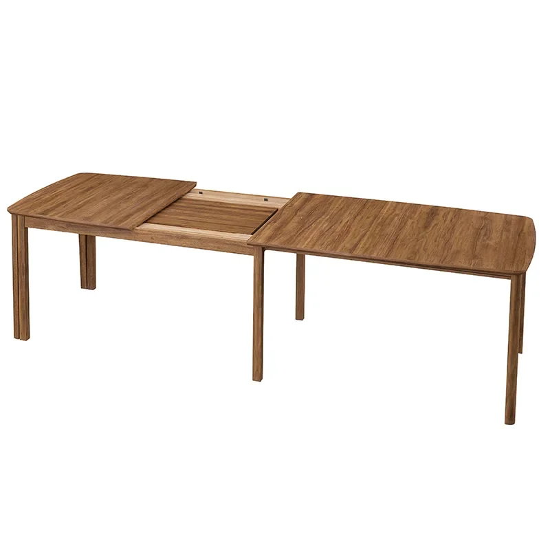 SM107 Dining table 101x160-316-368 cm Natural oiled walnut