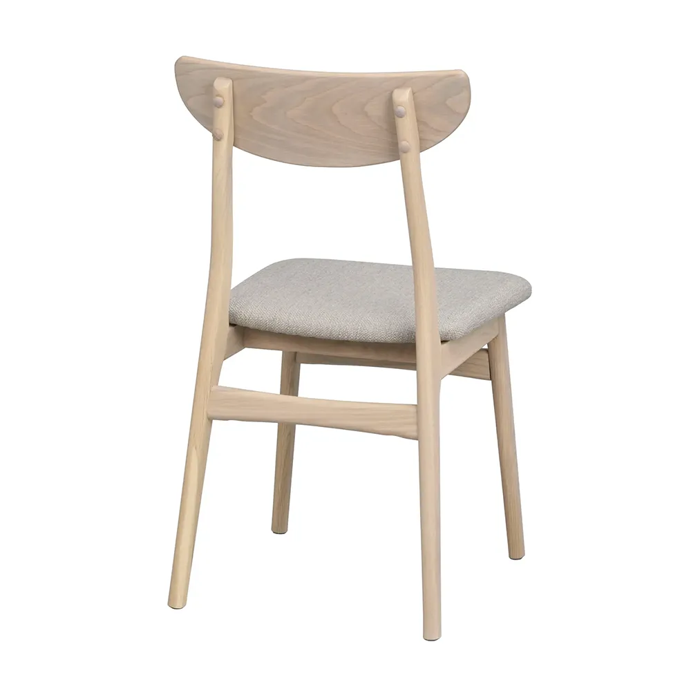 Rodham chair white pigmented oak/gray-beige