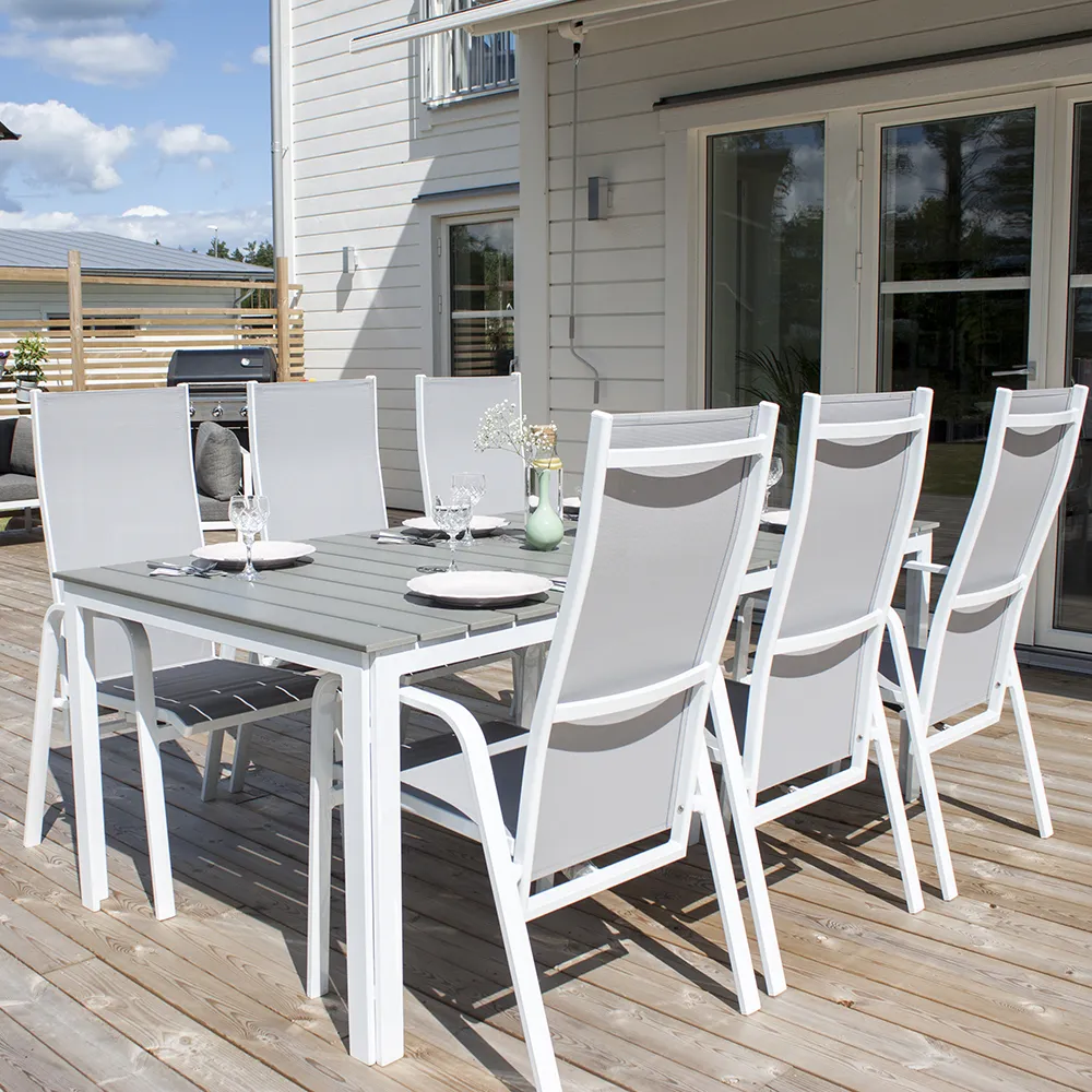 Copacabana Positioning Chair White/Grey 2-pack