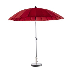 SHANGHAI Ø270 cm Anthracite/red