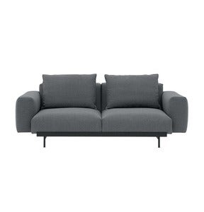 In Situ 2-seat modular sofa Config 1 - Ocean80/Black