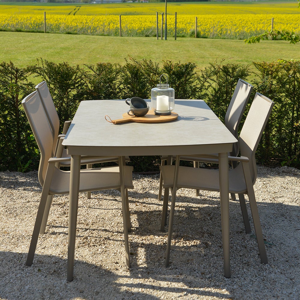 Alnö dining table 90x150 cm Taupe