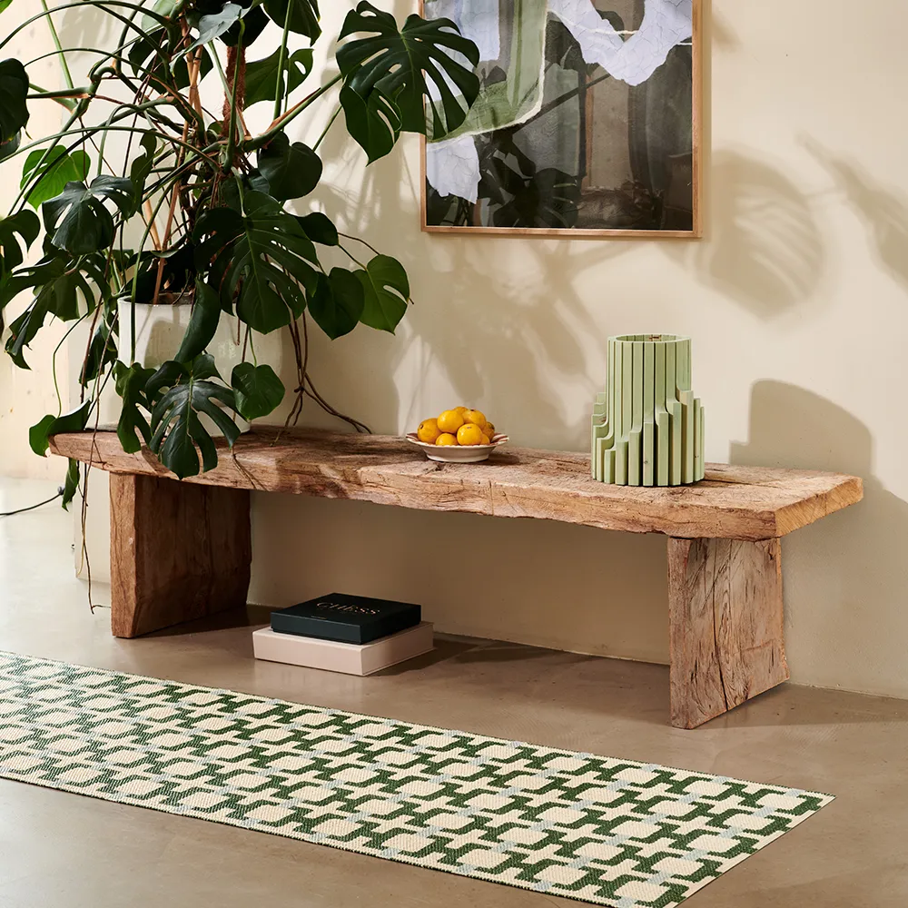 Tom rug Leaf/Cream/sage 70 x 120 cm