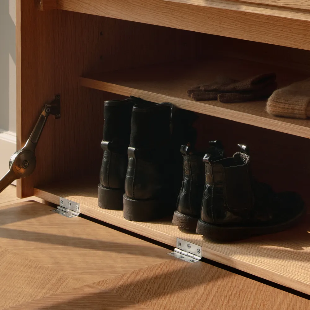 Storage Bench Hideaway Grid – Shadow