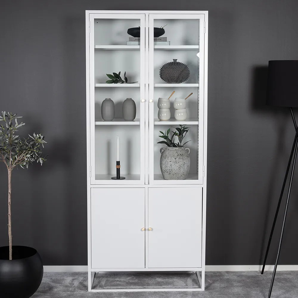 Bakal Display Cabinet White