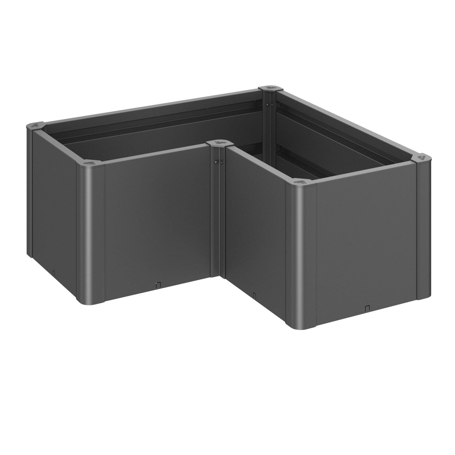 Belvedere planting bed mini size l100 metallic dark grey Biohort