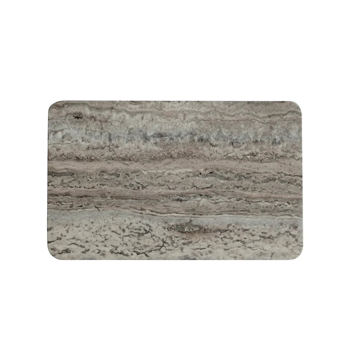 Decorative Tray in Travertine Enkei Rectangular Medio 40x25 cm