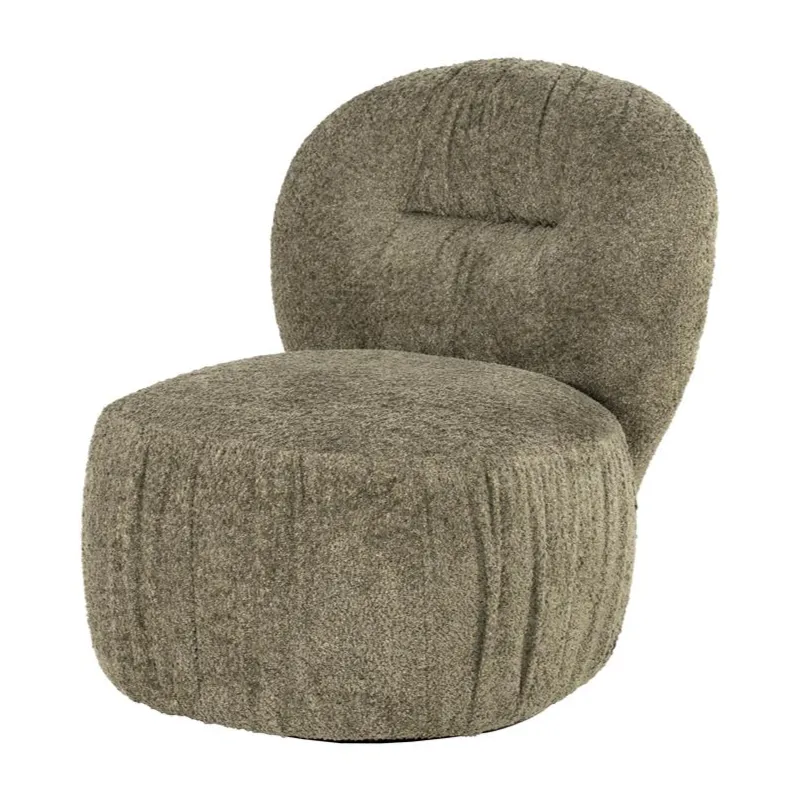 Roux lounge chair 72x91x76,5 cm polyester green