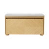 Storage Bench Hideaway Grid – Sterling