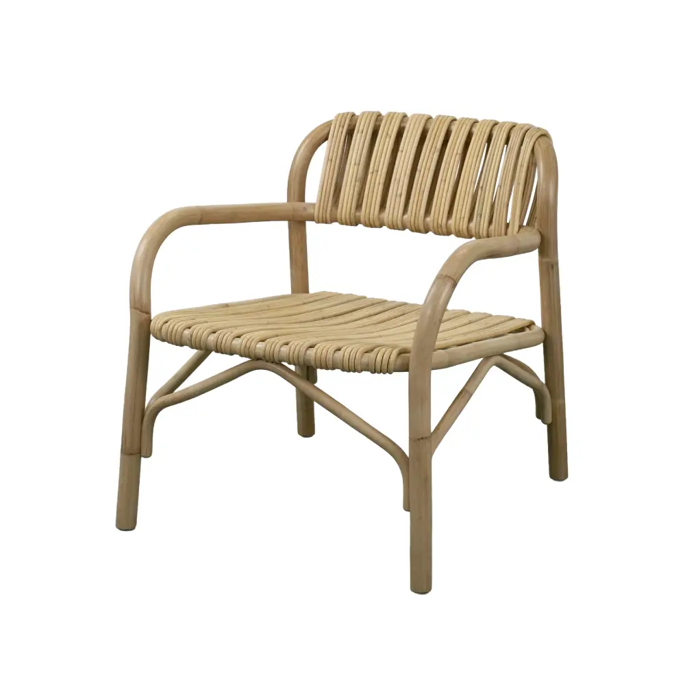 Bliss lounge chair INDOOR Halvpolerad Natural, rotting