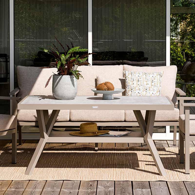 Samvaro coffee table 90x140 cm khaki