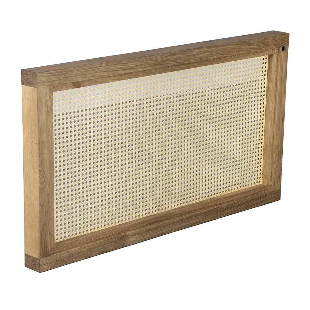 Scale armrest left Oak/Rattan