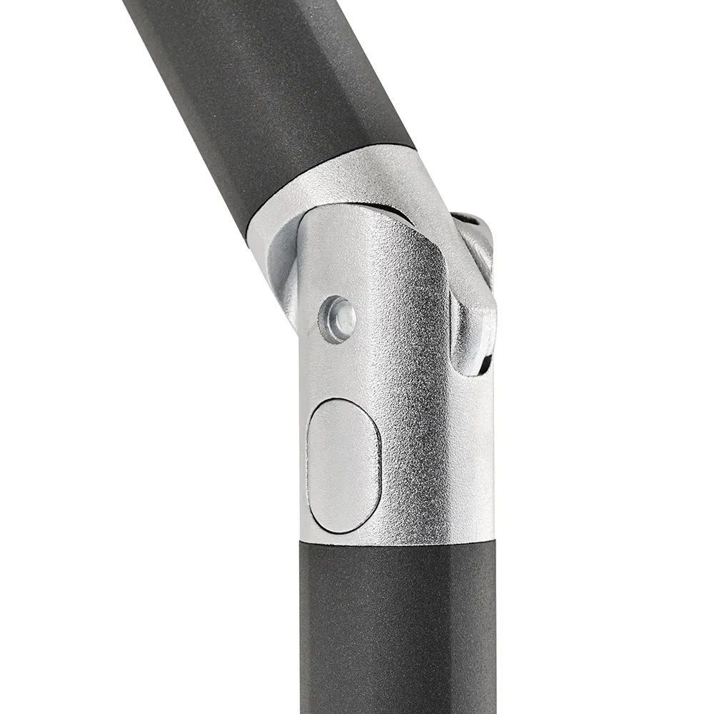 Smart parasol 240x240 cm anthracite Cat.5 550 Cement