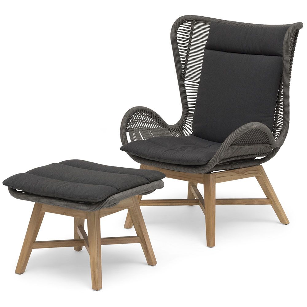 Himmelsnäs Footstool grey 