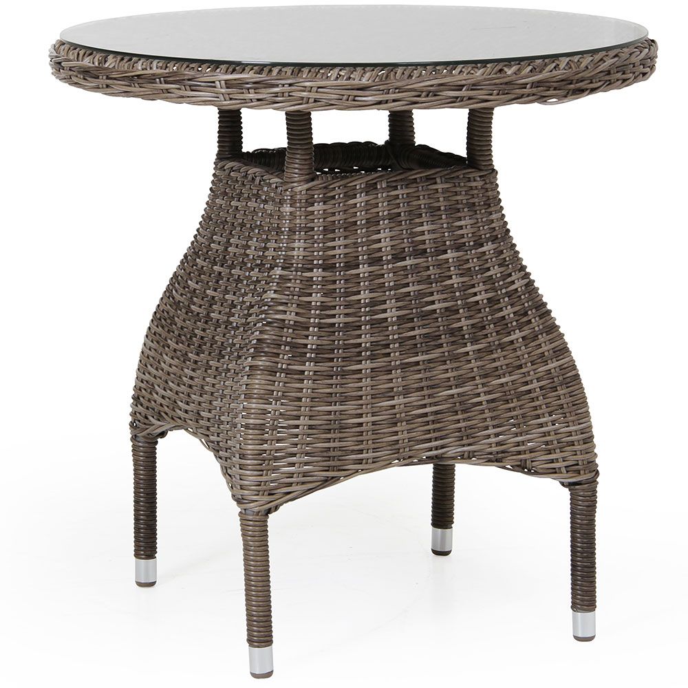 Ninja table 70 cm rustic synthetic rattan