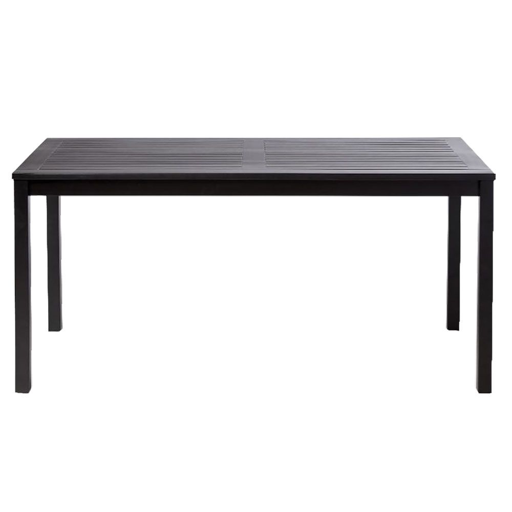 Rosenborg table 80x165 cm black