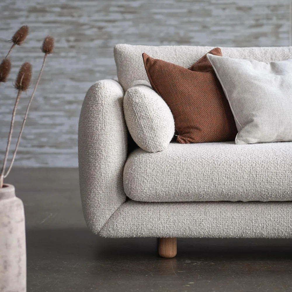 Bloom 3-seater sofa Sand Flair