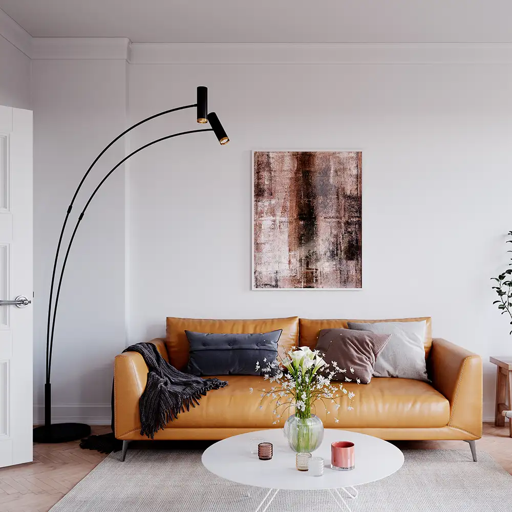 Puls 2 Floor lamp black