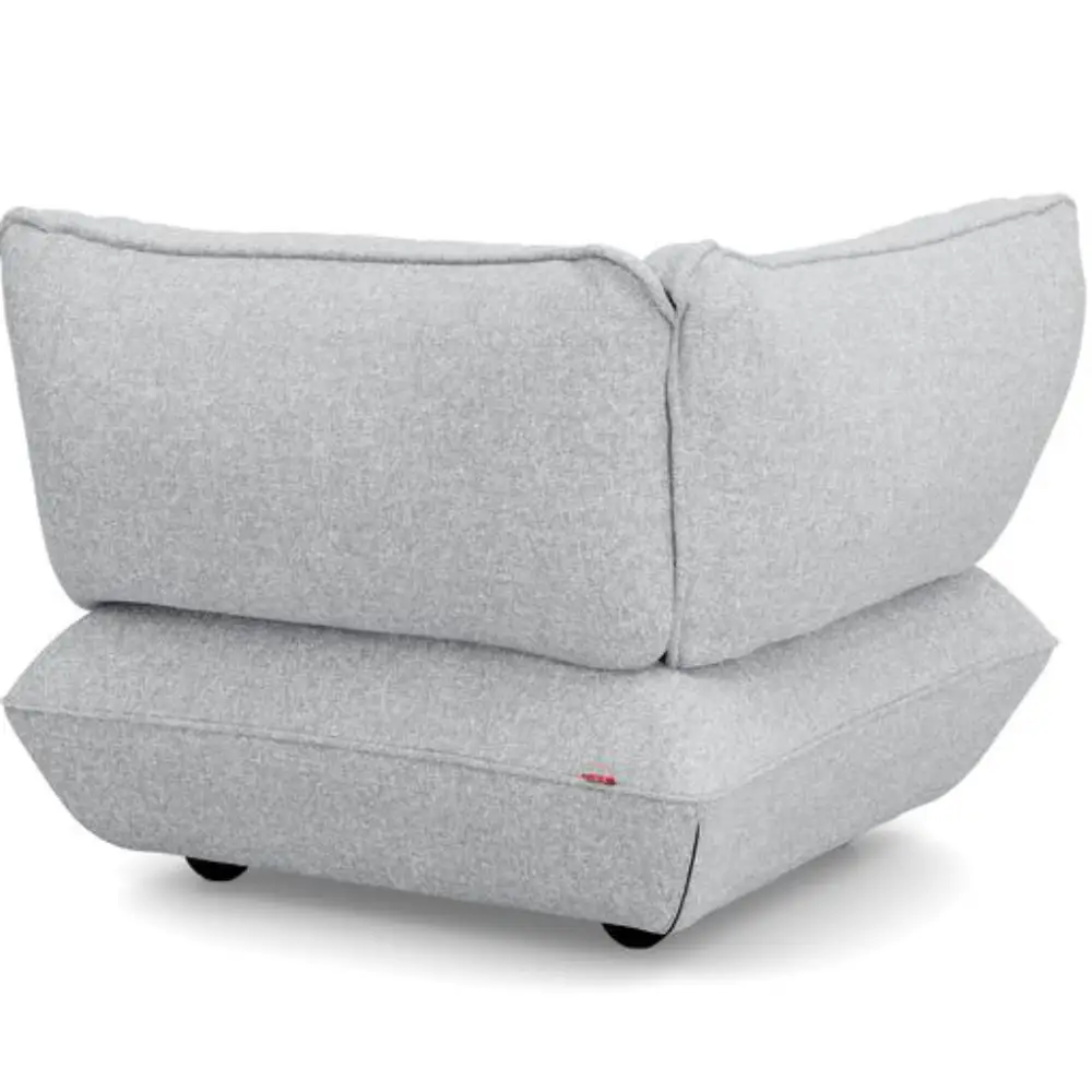 sumo corner seat boucle recycled grey