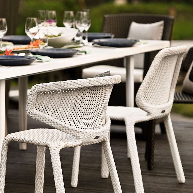 Seashell armchair white