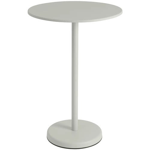 Linear Steel Bar table Ø70 cm Grey 