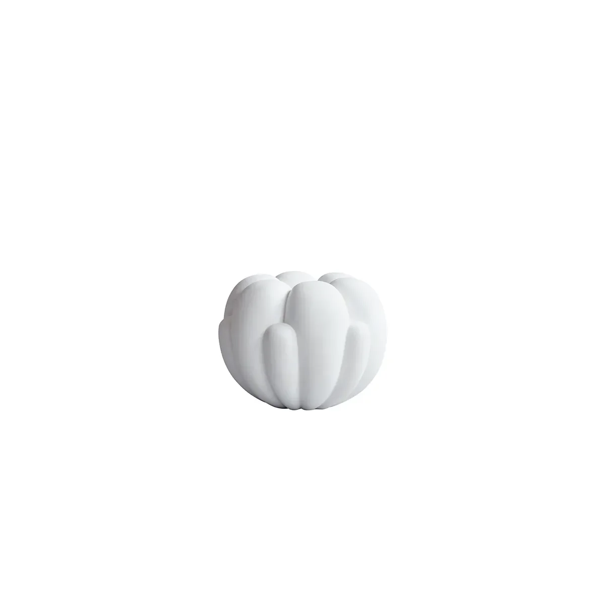 Handmade Vase Bloom Petit Bone White H18 cm
