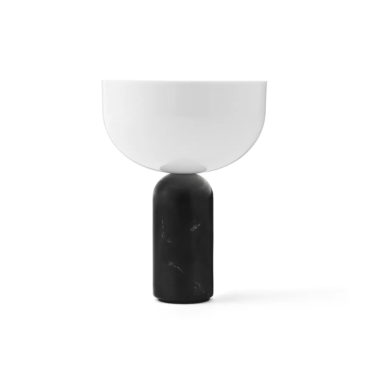 Kizu Portable Table Lamp Black Marble