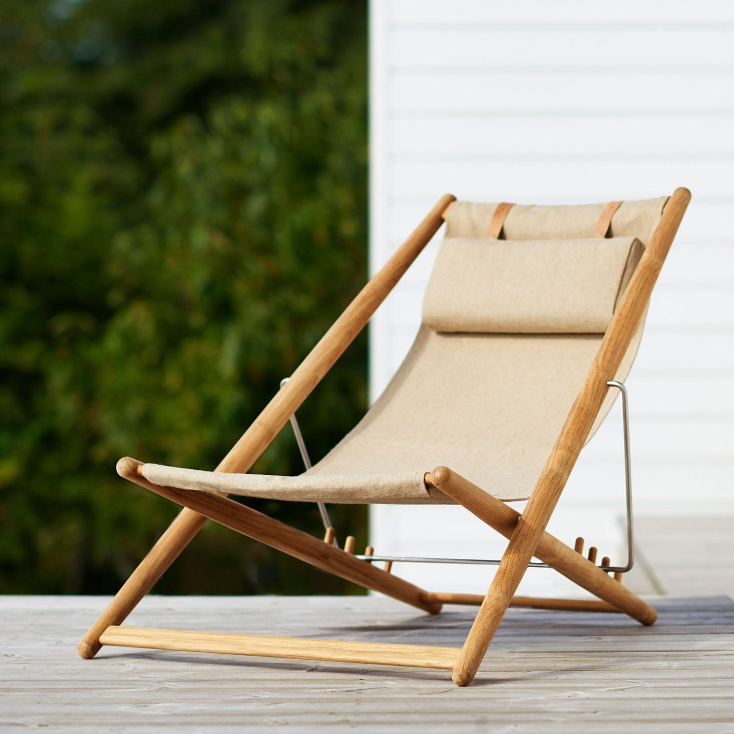 H55 recliner teak