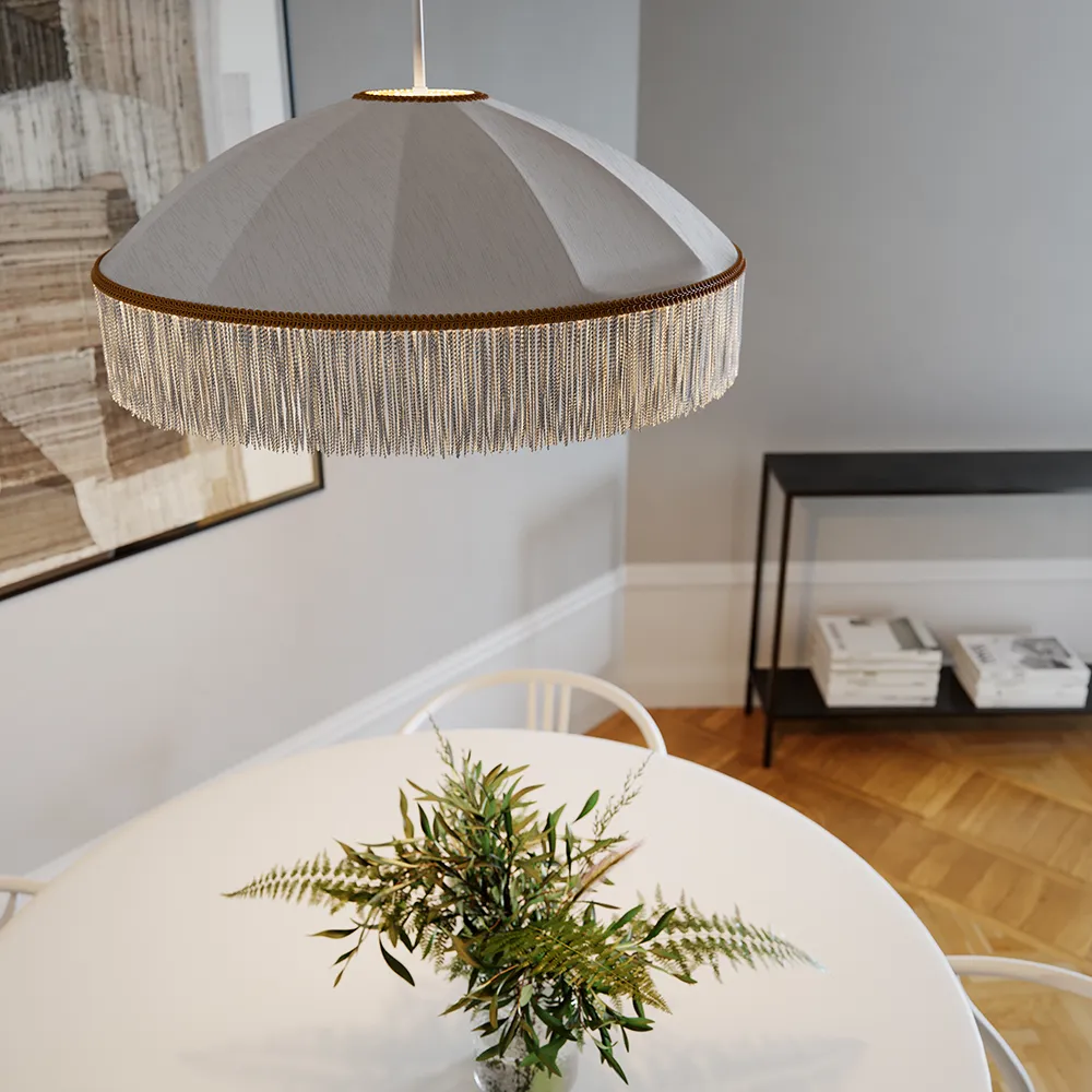 Francis ceiling light Ø60cm White