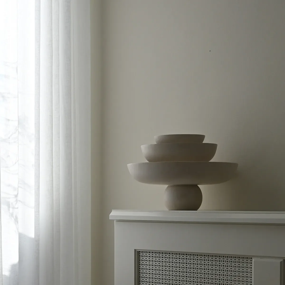 Hand-painted Decorative Bowl Baburu Mini Birch Ø 20 cm