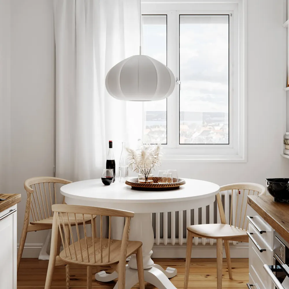 Ebba ceiling light Ø50cm white