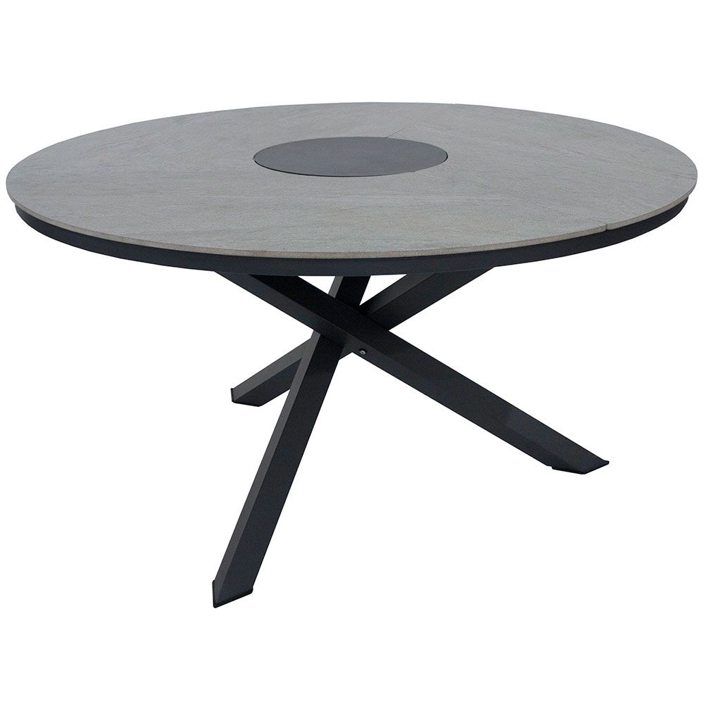 Kenora dining table 130 cm anthracite