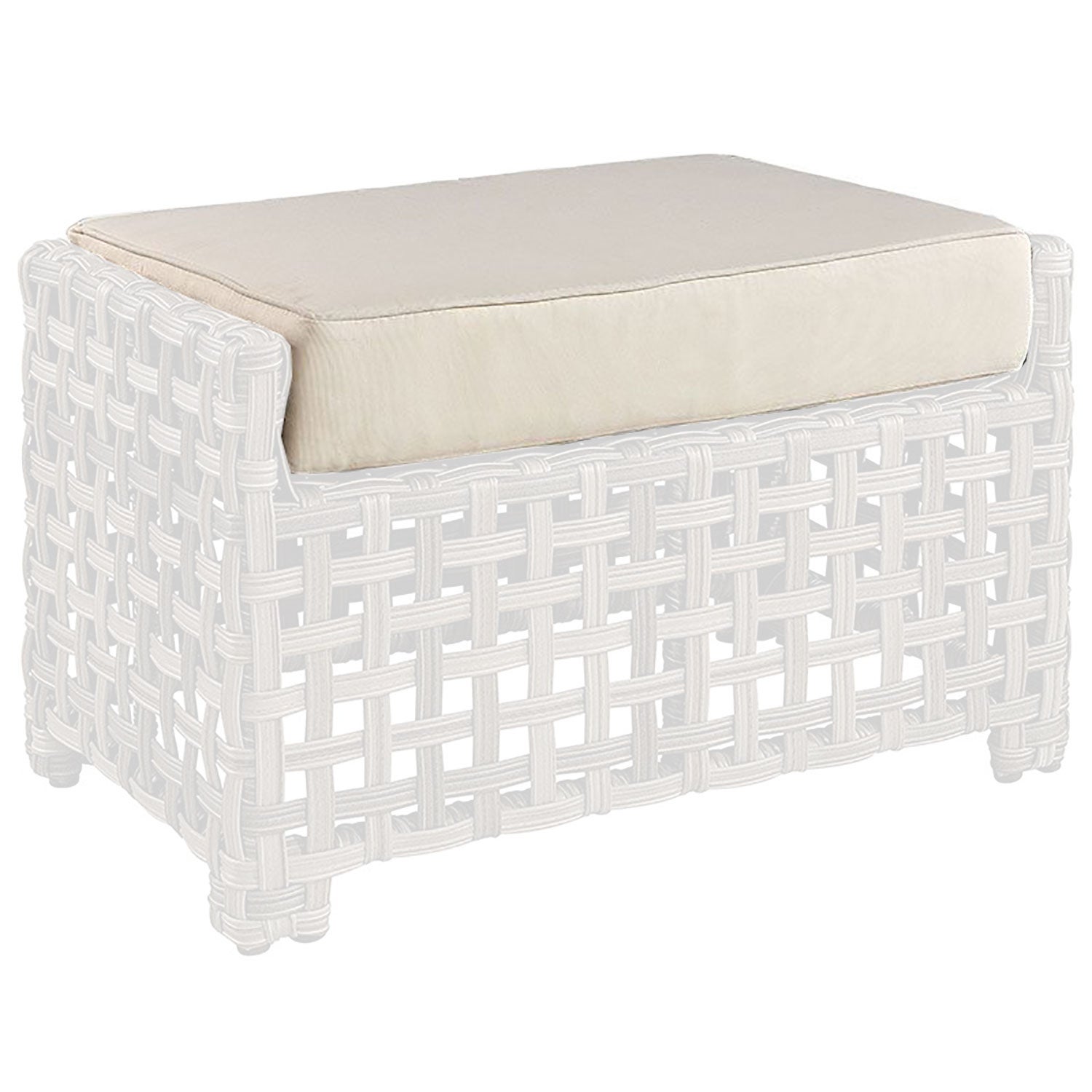 Monterey footstool cushion