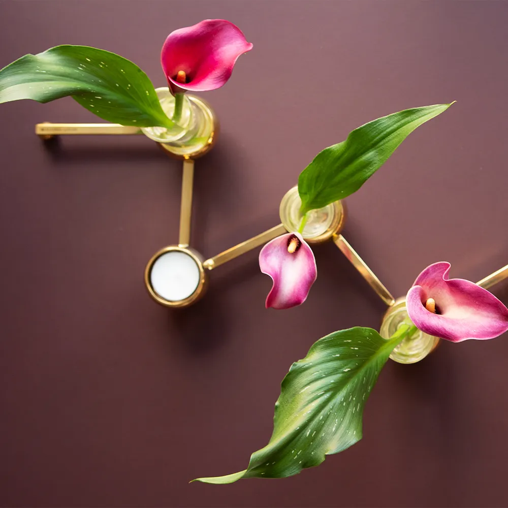 Candle Holder Constella Small Brass