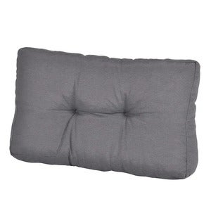 Eva back cushion W74-79 H38 cm grey