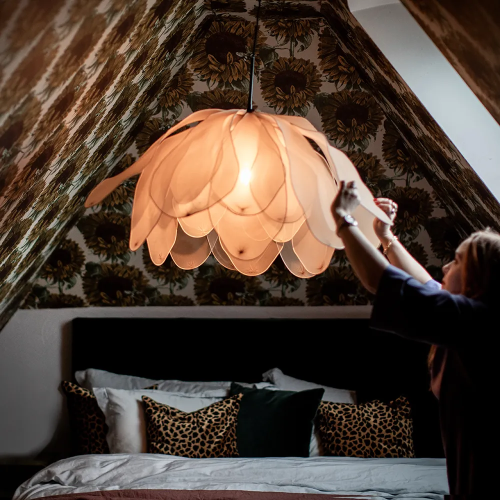 Lou Lou ceiling light Ø80cm Natural