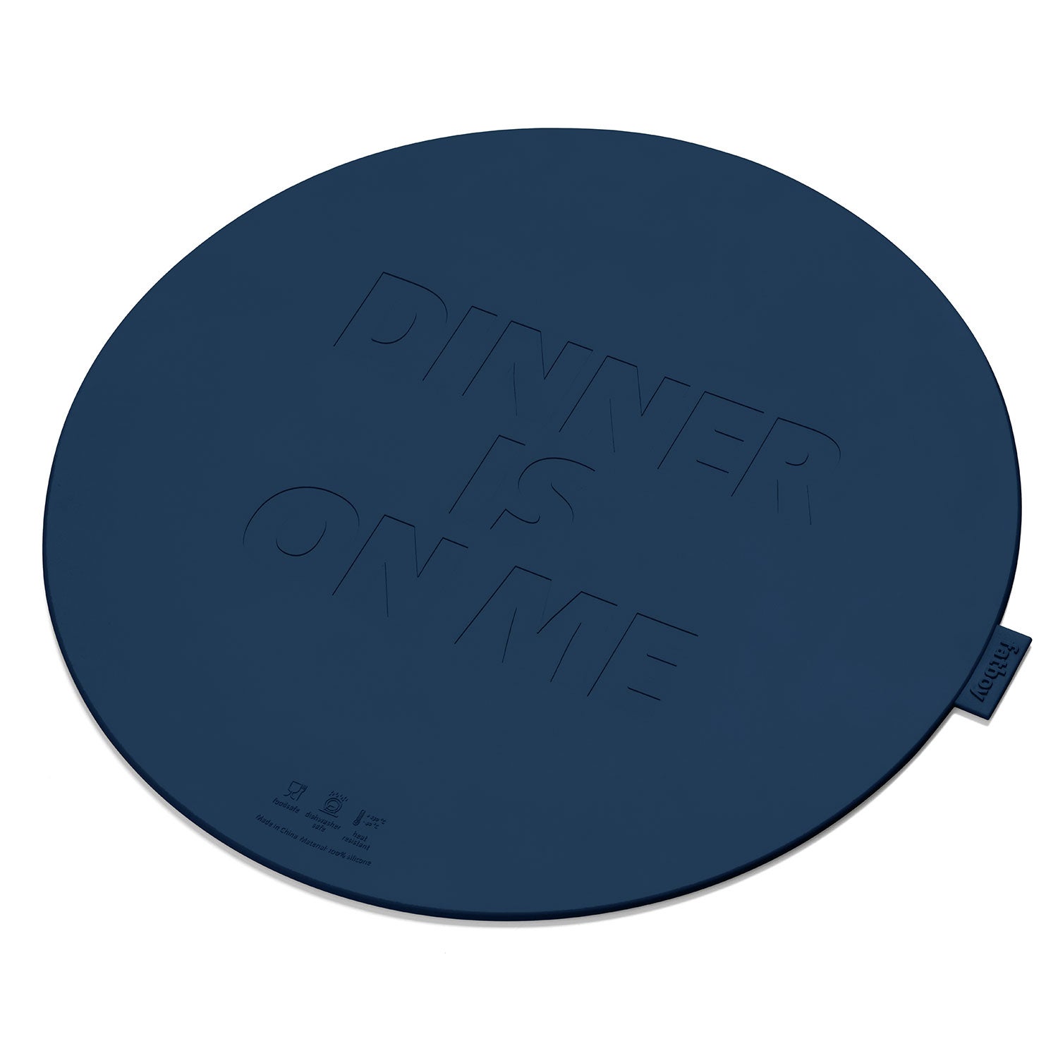 Place-we-met table mat dark ocean (2 pcs)