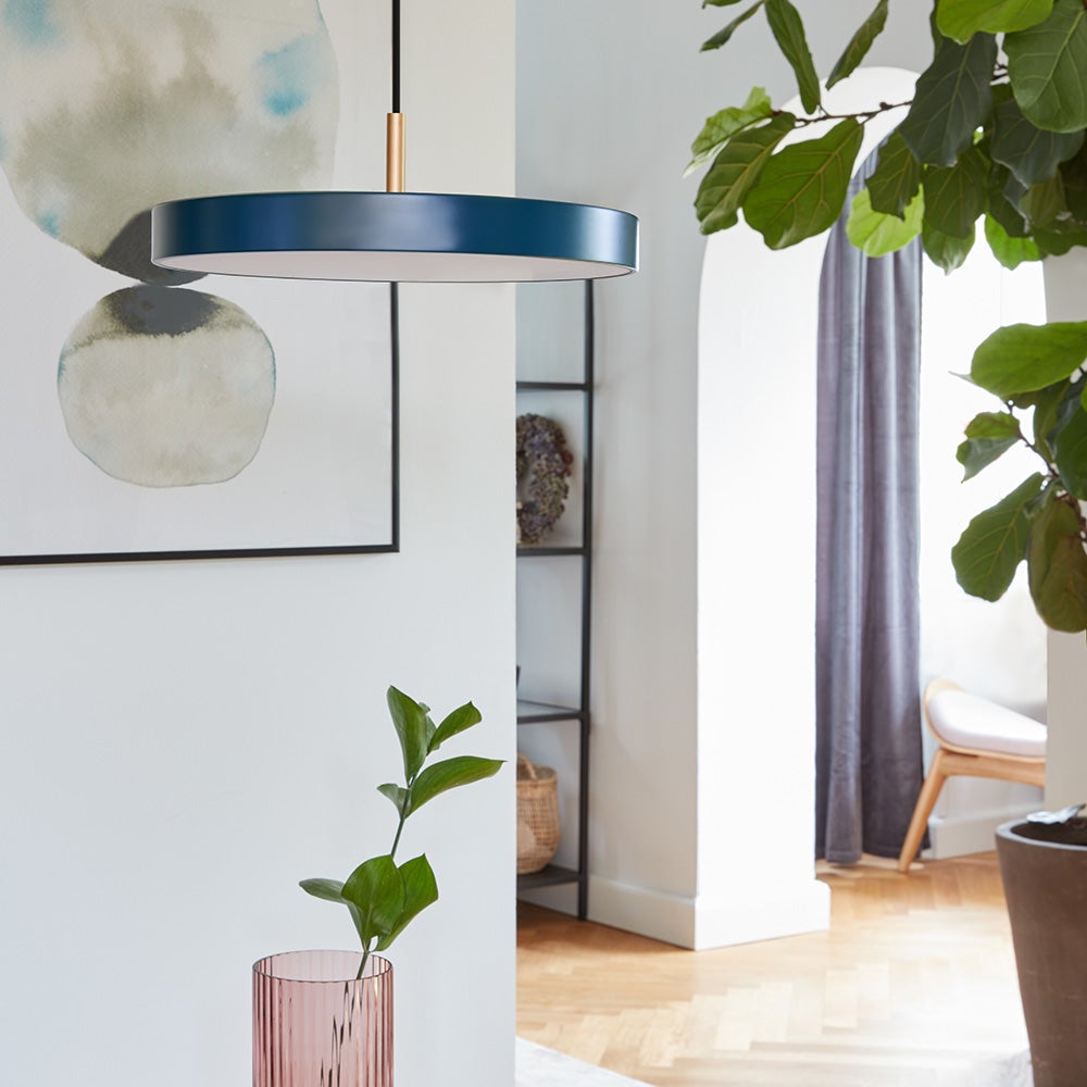 Asteria Pendant lamp Mini Ø31 cm Petrol Blue