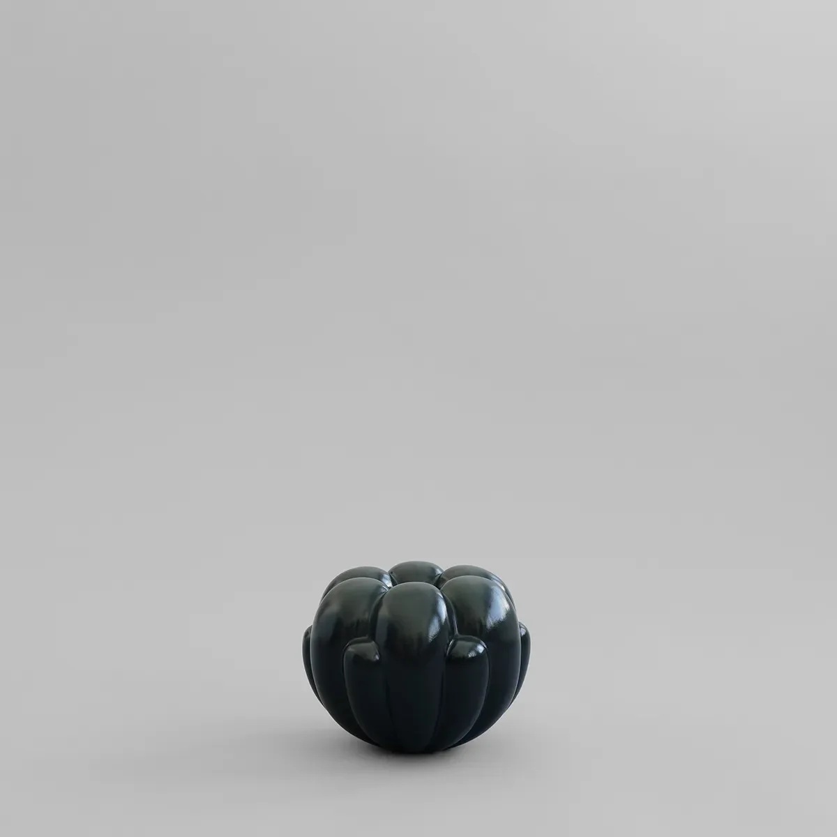Handmade Vase Bloom Petit Dark Green H18 cm