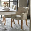 La Scala armchair Linen flax