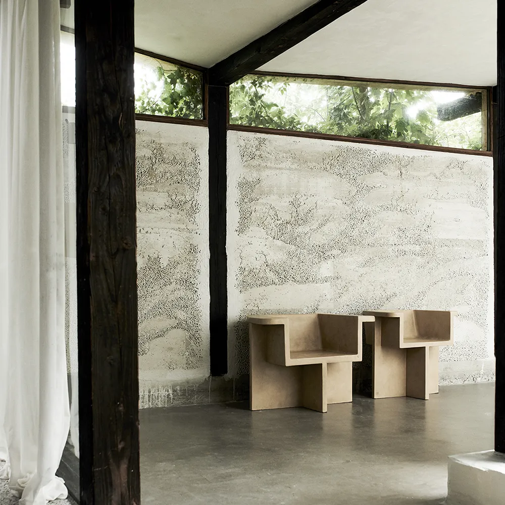  Brutus Lounge Chair - Sand