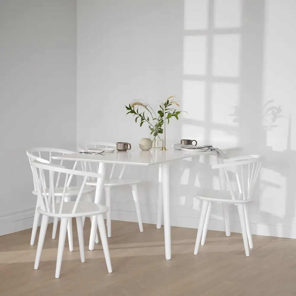 Carmen dining chair white