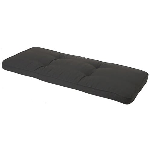 Canyon Bench Cushion 135x50cm Black Texture