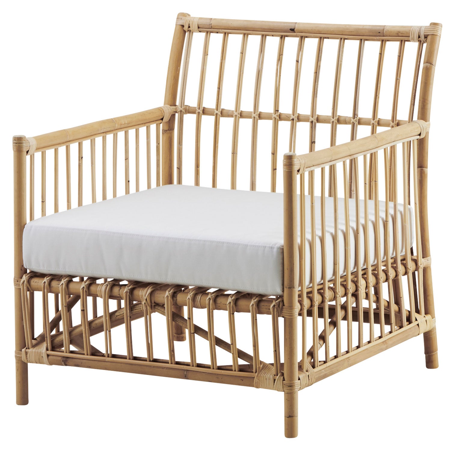 Caroline armchair rattan natural