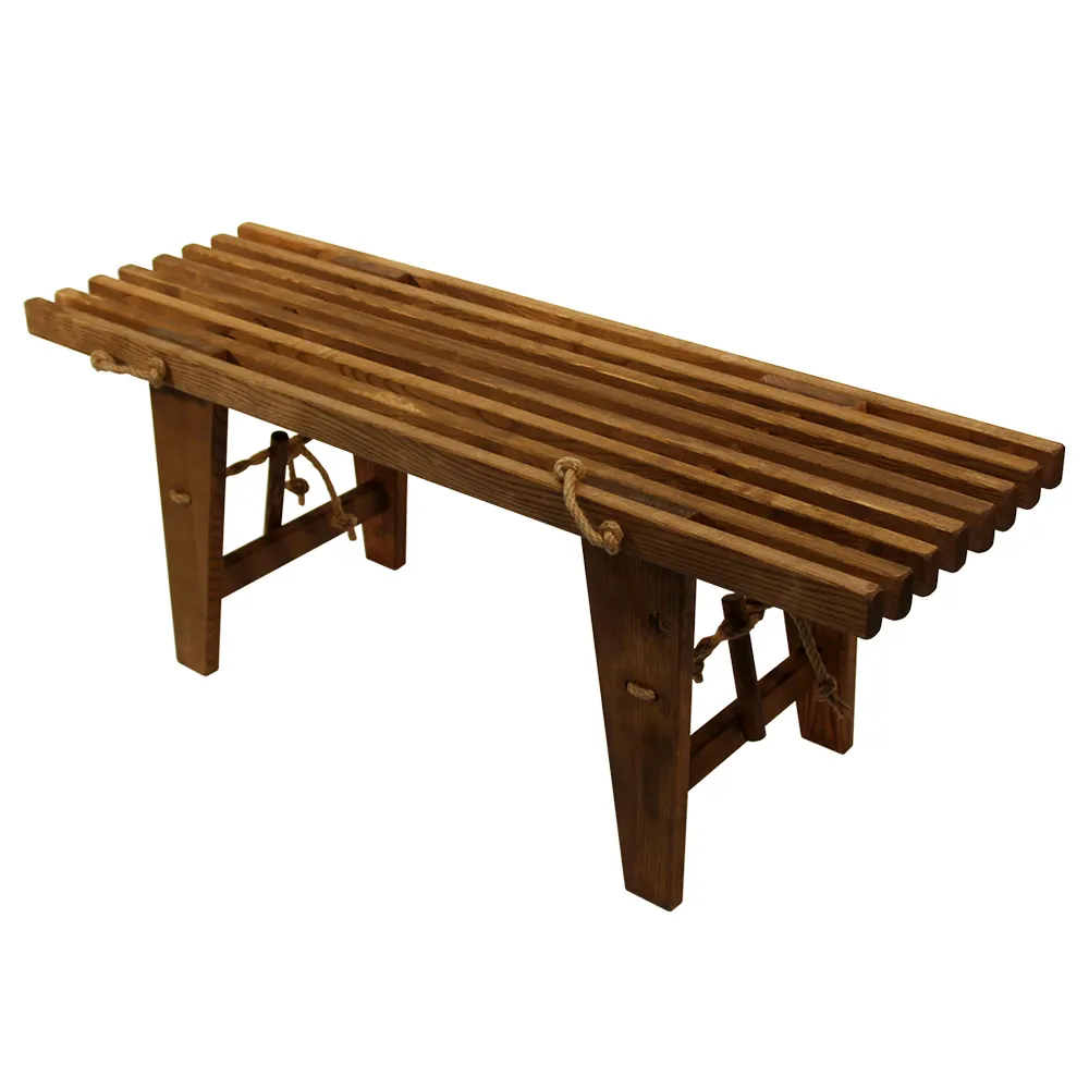 D-Bench 120 cm brown oiled ash