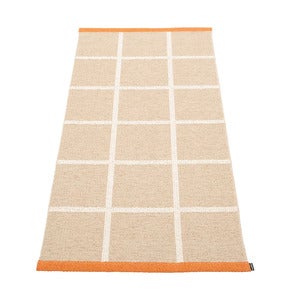 Woven Rug Criss Beige 70x150 cm