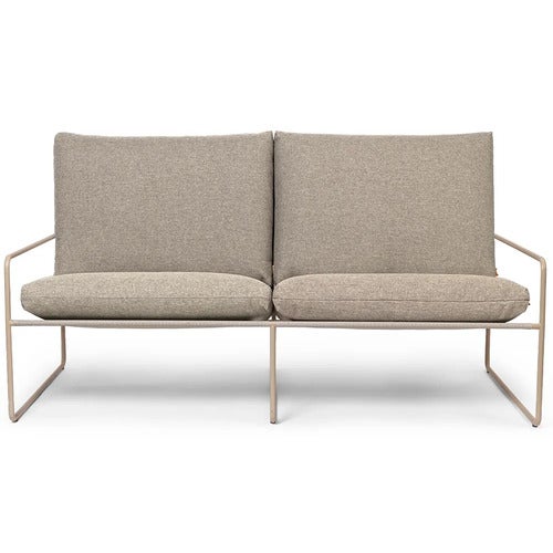 Desert 2-seater sofa Cashmere/Dark Sand