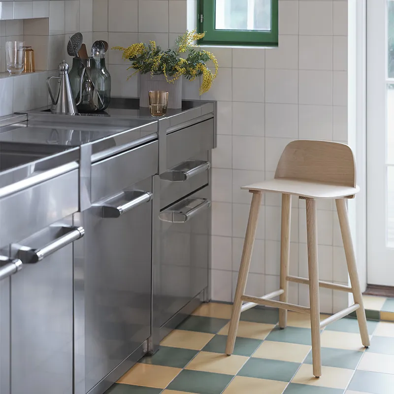 Nerd bar stool 65 cm - Black